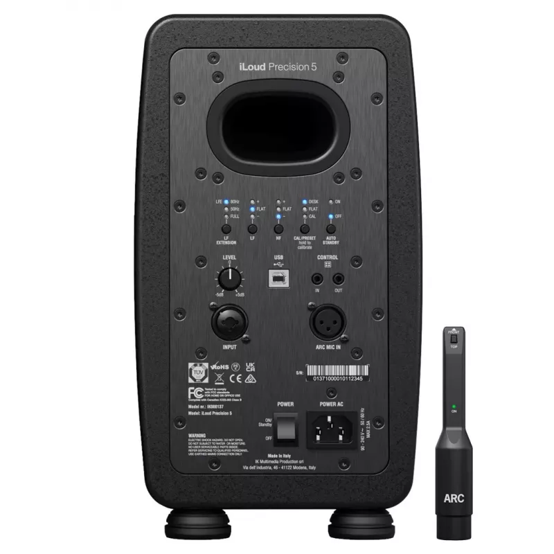 IK Multimedia iLoud Precision 5 - monitor activo, negro