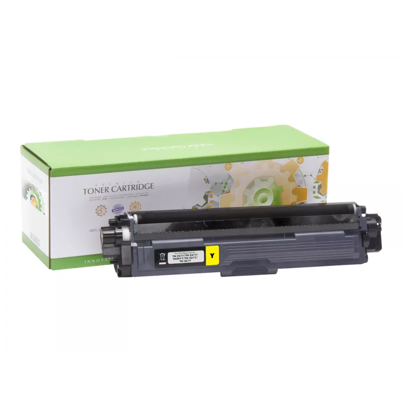 Tóner Static Control para Brother TN-221Y / TN-241Y, amarillo, alternativa compatible