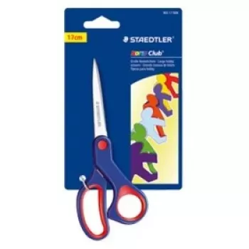 Tijeras Staedtler Noris Club 965 Art & Craft azul rojo