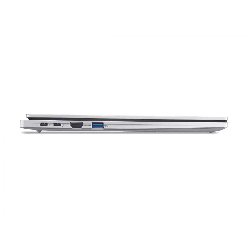 Portátil Acer TravelMate P2 TMP215-55 Intel Core Ultra 5 225U, 15,6 inch FHD, 16 GB DDR5, 512 GB SSD, Windows 11 Pro, plata