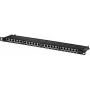 Panel de parcheo Helos 134334 0.5U Gigabit Ethernet gris