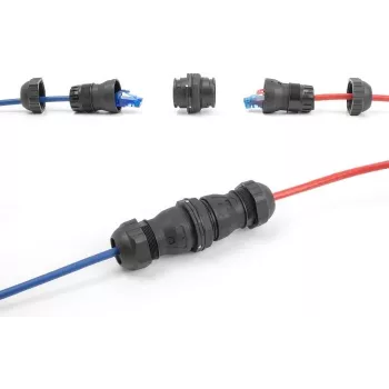 Cable de red DeLOCK 67044 Cat 6a 10Gbit/s 1m