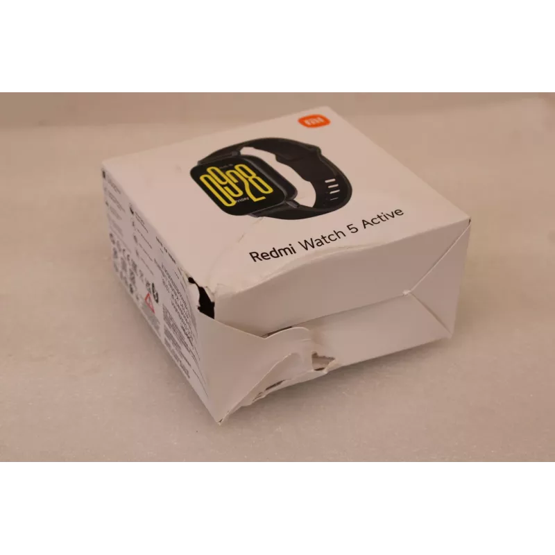 AGOTADO. Xiaomi Redmi Watch 5 Active, negro medianoche | AGOTADO. Redmi Watch 5 Active | Smartwatch | LCD | 2,0 pulgadas | Sumergible | EMBALAJE DAÑADO | negro medianoche