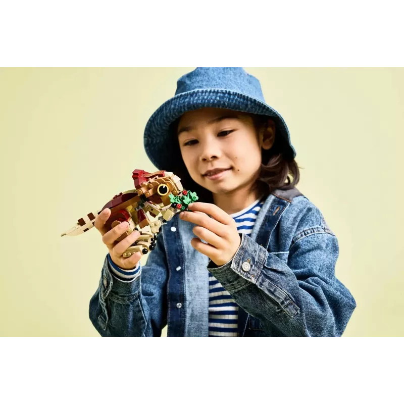 Set de construcción LEGO Jurassic World 76970 Baby-Dinosaurier Dolores Aquilops, 339 piezas, 110×150×200 mm