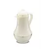 Termo ROTPUNKT serie 230 1 L, blanco (marfil) - recipiente isotérmico para bebidas