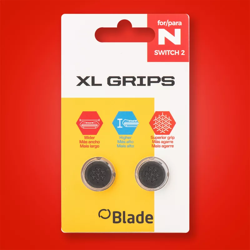 Blade Gaming BL1001, Nintendo Switch 2, mangos de mando analógicos, negro, Nintendo, 2 uds., envase expositor