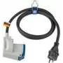 Cable adaptador de alimentación AS Schwabe 61483 conector macho Schuko a conector hembra acodado CEE 230V 16A