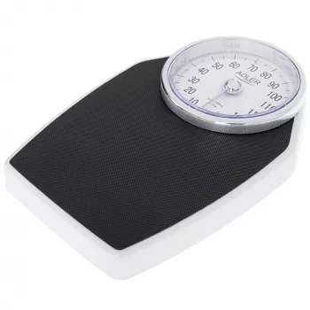 Adler | Báscula de baño mecánica | AD 8177 | Carga máxima (capacidad) 150 kg | Precisión 1000 g | negra