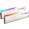 DIMM 64 GB DDR5-6000 (2x 32 GB) Dual-Kit, memoria RAM blanca, F5-6000J3040G32GX2-RM5NRW, Ripjaws M5 Neo, AMD EXPO