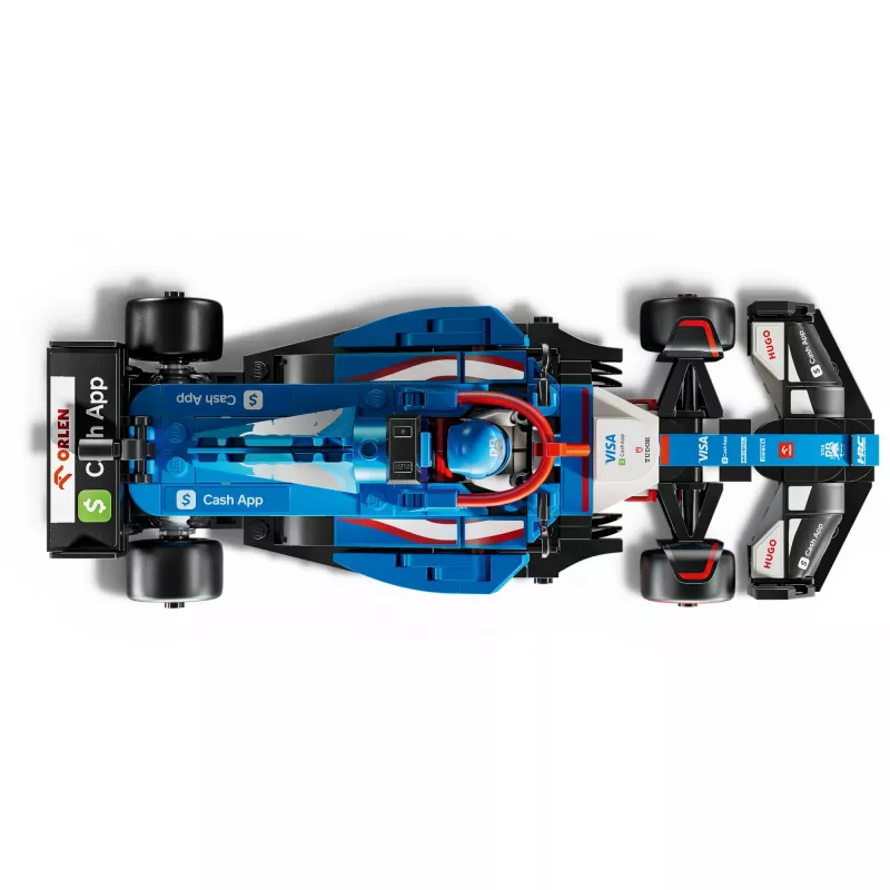 Juguete de construcción LEGO Speed Champions Modelo de coche de carreras F1 77246 — 248 piezas, 1 minifigura, edad 10+