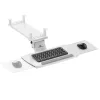 Soporte de teclado MACLEAN MC-156 W — bandeja regulable bajo mesa, carga máx. 5 kg