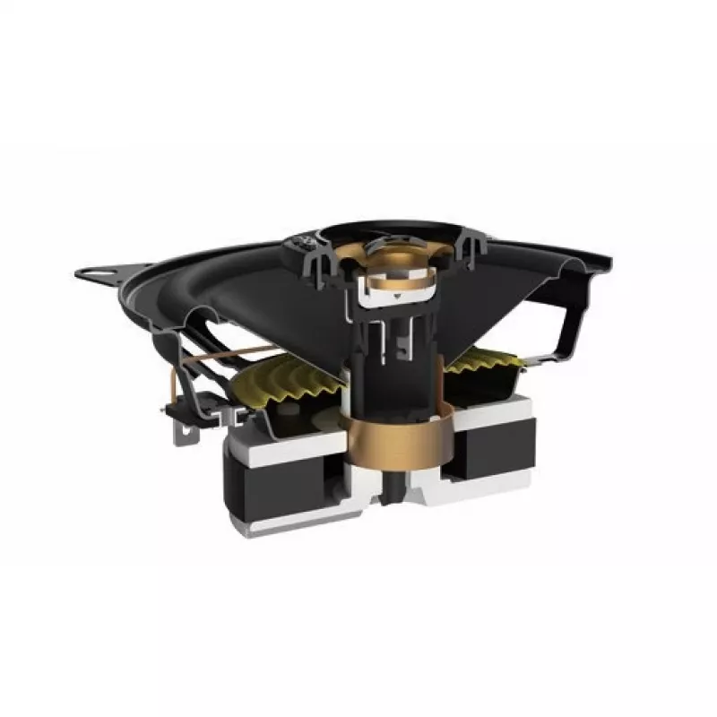 Pioneer TS-A1081F. Tipo de altavoz: 2 vías, potencia máxima: 230 W, potencia nominal: 50 W. Profundidad de montaje: 5,4 cm, diámetro del woofer: 10,2 cm, tweeter