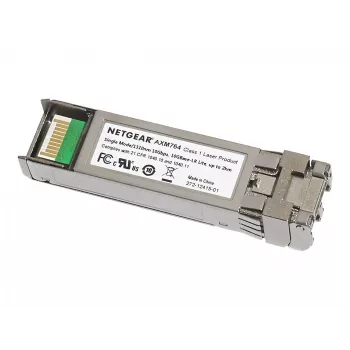 Transceptor de fibra óptica SFP+ Netgear 10GBASE-LR Lite – 10 Gbit/s, interfaz SFP+, Monomodo