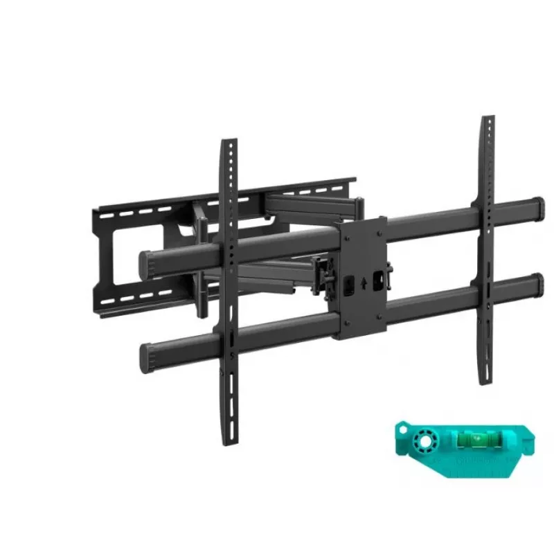 ONKRON M10-B soporte de pared para TV giratorio e inclinable, 42–120 pulgadas, máx. 100 kg, negro