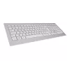CHERRY DW 8000 Teclado Ratón incluido Oficina RF Wireless Francés Plata, Blanco