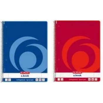 Cuaderno Herlitz 10834125 A4 80 hojas azul