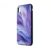 Funda para móvil Tellur Cover Glass Print para iPhone XS Max — trasera de cristal impresa funda protectora
