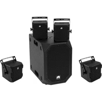 Set de altavoces activos Omnitronic BOB-10A con 4x BOB-4 (modelo 20000533)