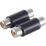 Adaptador ShiverPeaks 57041 — 2 conectores hembra RCA para conexiones de audio