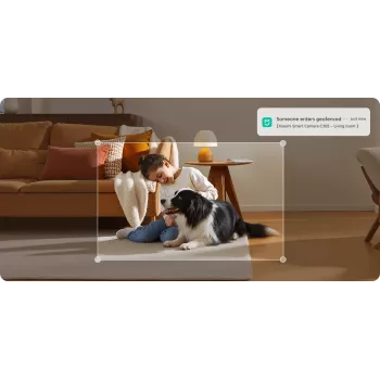 Cámara domo inteligente Xiaomi C302 — 3 MP, H.265, compatible con microSD (8–256 GB)