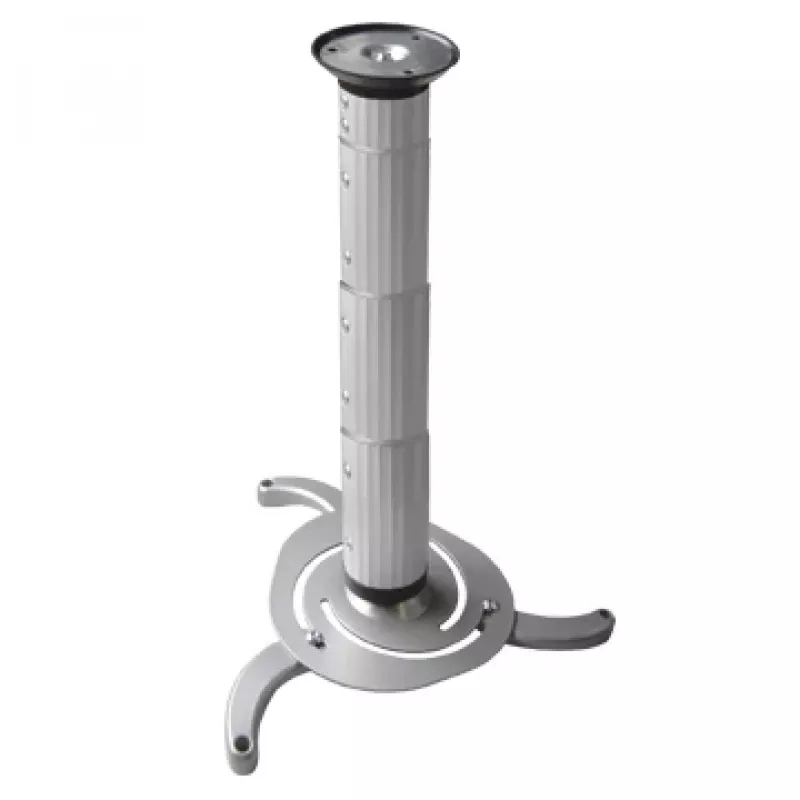 Sunne | Soporte de techo para proyector | Giratorio, inclinable | Capacidad máxima 10 kg | Plata