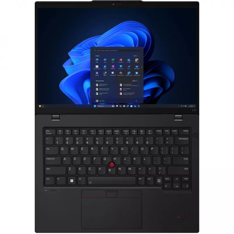 Lenovo ThinkPad L14 Gen 6 (Intel) 21S60020GE portátil, Intel Core Ultra 7 255U, 14 pulgadas (35,6 cm) WUXGA IPS, 16 GB DDR5, 512 GB SSD, Windows 11 Pro, teclado alemán, negro
