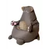 Puf saco Sako Kitten marrón XL 130 x 90 cm