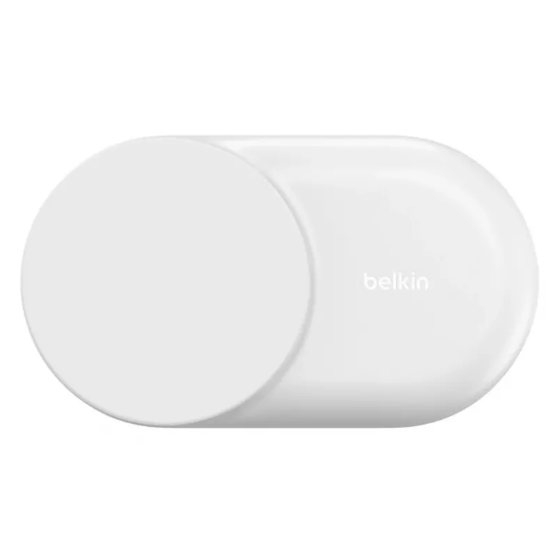 Cargador de interior Belkin UltraCharge 25W Qi2 3en1 Cargador magnético EU blanco redondo