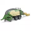 Bruder 02033 Krone Big Pack 1290HDP VC vehículo en miniatura, 1:16, con 2 pacas cuadradas, verde