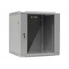 Armario de pared/colgante NETRACK 019-120-66-021 19 pulgadas 12U/600 mm puerta de cristal gris paneles laterales desmontables