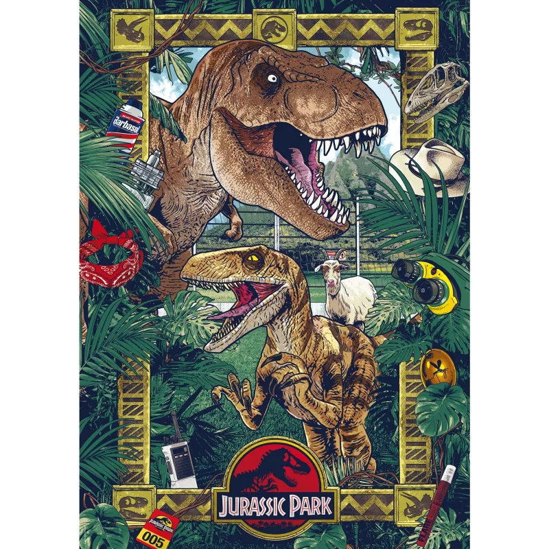 Puzle Schmidt Spiele Jurassic Park – El mundo de los dinosaurios, 1000 piezas, 58579