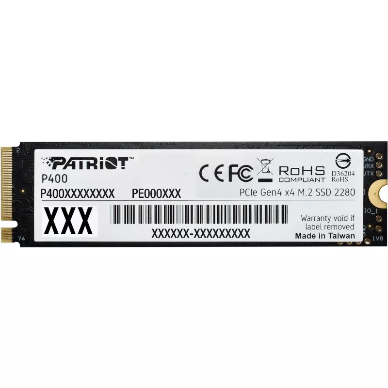 SSD Patriot 500 GB M.2 PCIe Gen4 x4 NVMe 2.0 P400VP500GM28H