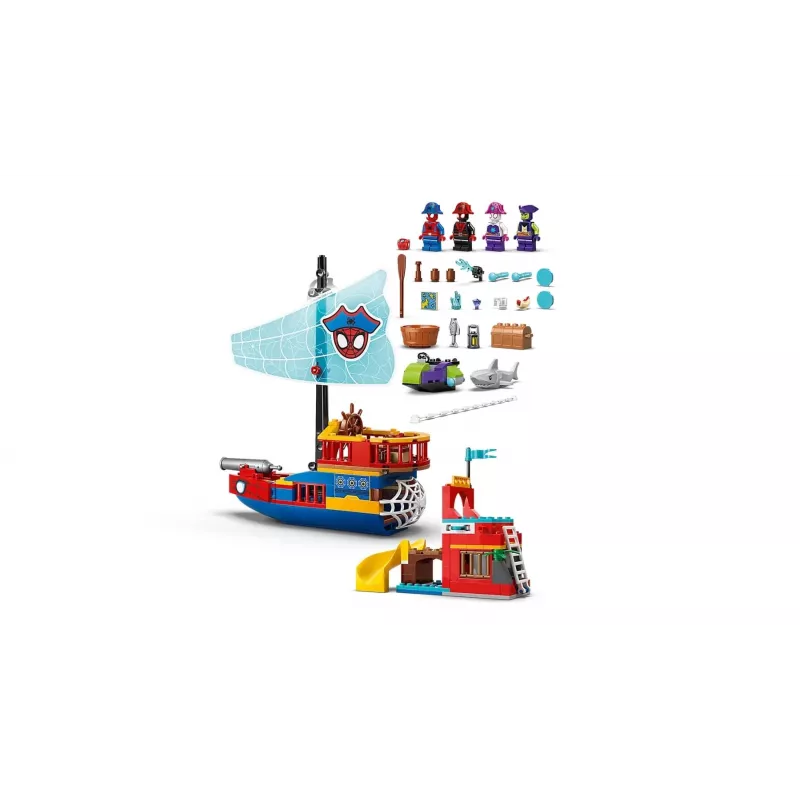 LEGO MARVEL 11208 Barco pirata del equipo Spidey