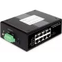 Conmutador de red Digitus 7 puertos Gigabit Ethernet PoE, industrial, no gestionado, 1 puerto PD