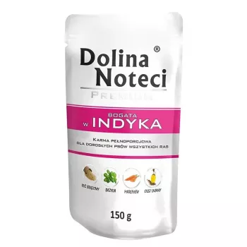 Dolina Noteci Comida húmeda para perros pavo Adult 150 g