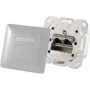 Toma de red 2 x RJ-45 ShiverPeaks 74280-PW — Cat6a, 500 MHz, blanco perla, carcasa de metal