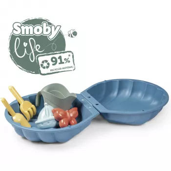 Life Double Sandpit Shell, juego de jardín