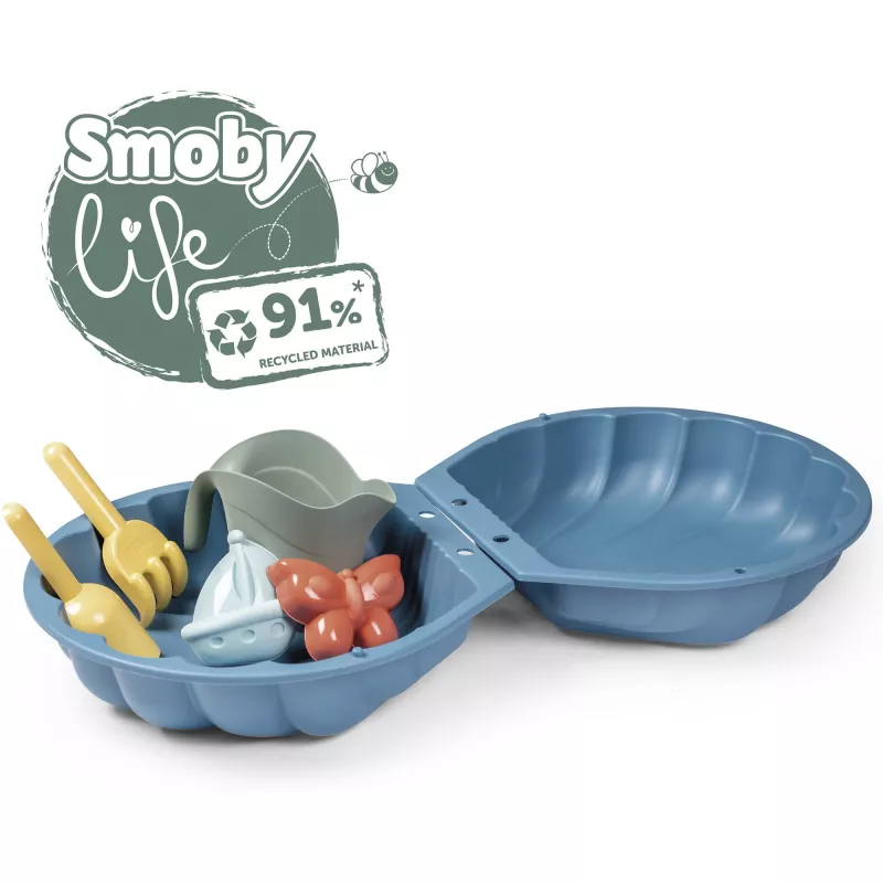 Life Double Sandpit Shell, juego de jardín