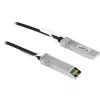 HPE cable InfiniBand Direct Attach Copper de SFP+ a SFP+ 10G de 1 m SFP+ negro