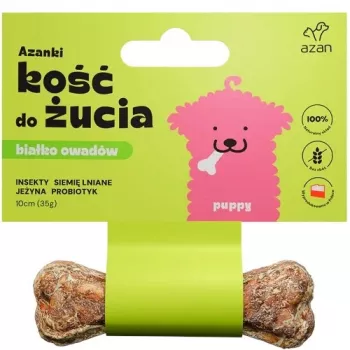 Huesos Brit AZANKI con insectos y probiótico 10 cm — hipoalergénico, sin cereales, 35 g