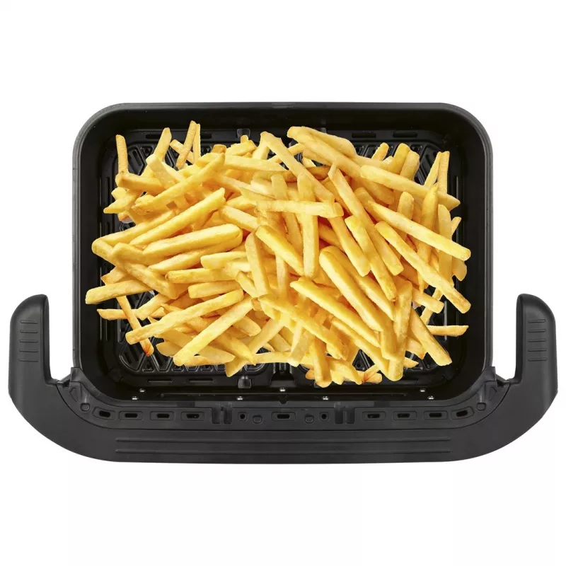 ProfiCook PC-FR 1313 H freidora de aire doble, 10 L, 2400 W, negro/acero inoxidable