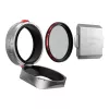 Parasol Freewell Sunshield FW-FU-XSR para serie Fuji X100, plateado, parasol/accesorio de visera