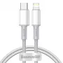 Cable Lightning Baseus CATLGD-02 1 m blanco