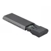 Carcasa externa combo USB Type-C DeLOCK para SSD M.2 NVMe PCIe o SATA - carcasa de almacenamiento - M.2 - tarjeta M.2 NVMe / SATA 10Gb/s - USB 3,2 (Gen 2) (4263
