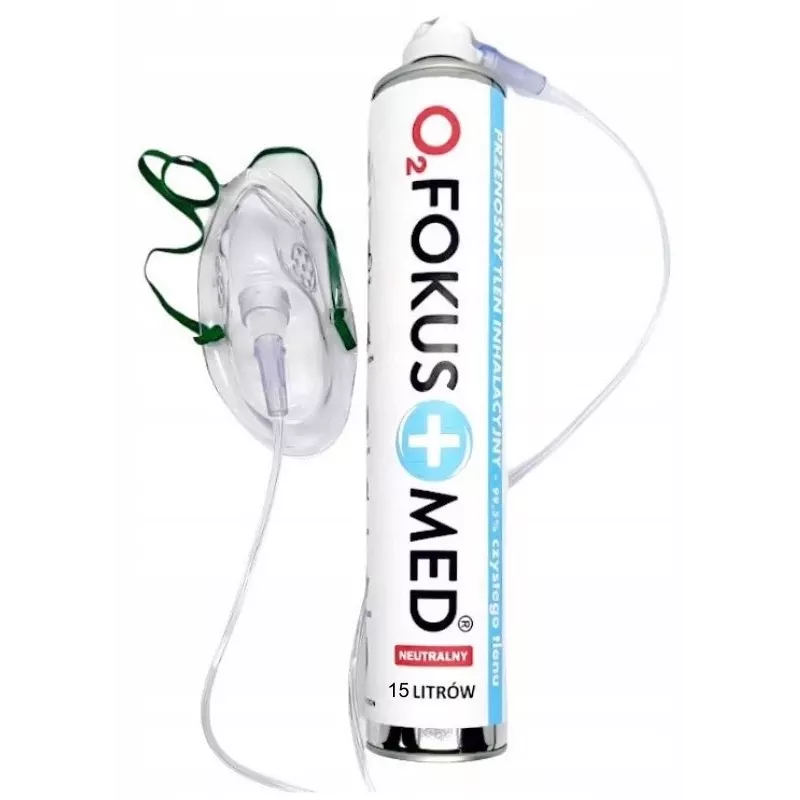 Oxígeno para inhalación con una concentración del 99,5 % FEELOXY