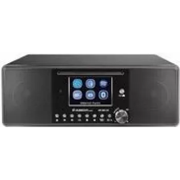 Albrecht DR 895 Radio híbrida con CD, Internet/DAB+/FM, negro (27895)