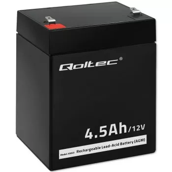 Batería AGM Qoltec 53033 4.5 Ah 15 V 65.5 A moto