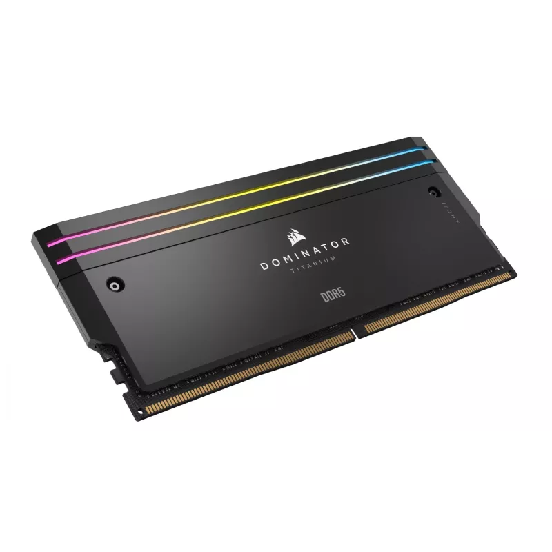 Dominator Titanium DDR5-6600, CL32, Intel XMP 3.0 - 32 GB dual kit, negro