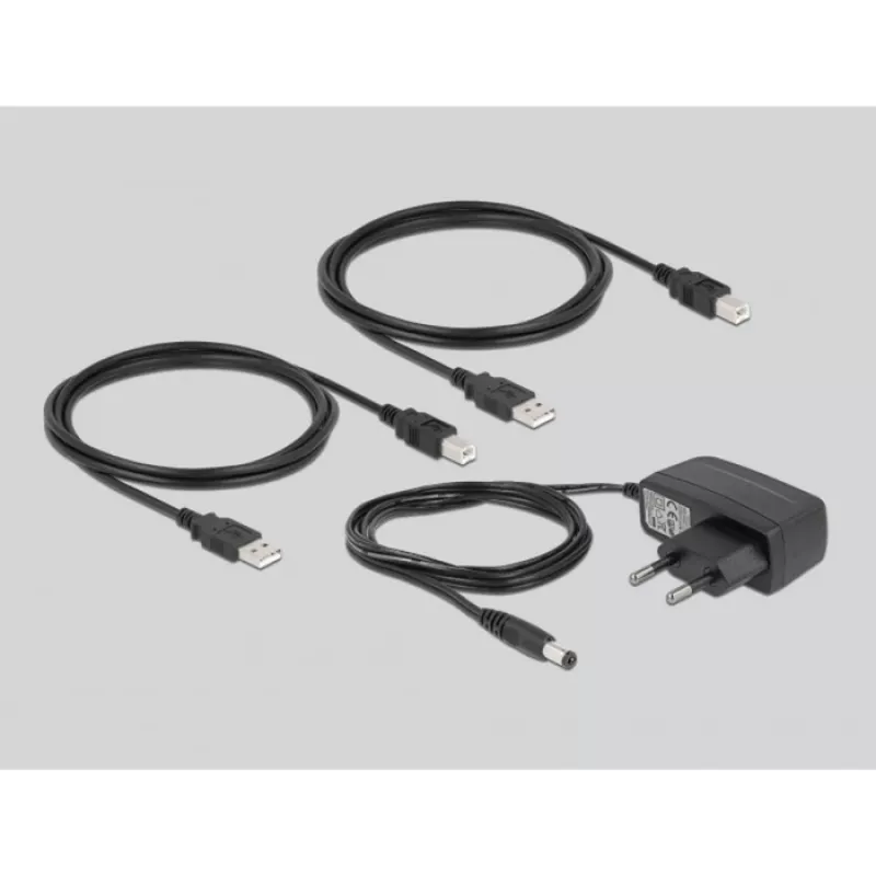 DeLOCK 11492 Conmutador de datos para PC USB Type-A a USB Type-B 0,48 Gbit/s