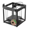 Creality Ender-5 Max impresora 3D CoreXY, hasta 700 mm/s, nivelación automática de 36 puntos, Wi-Fi, negra